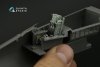Quinta Studio QD48416 F-15C 3D-Printed coloured Interior on decal paper (Academy) 1/48